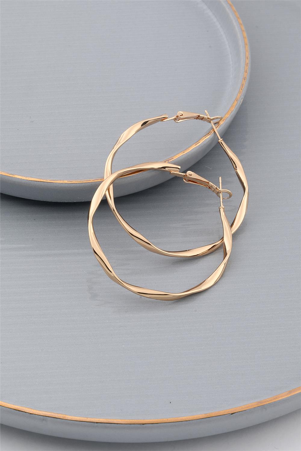 Halka Küpe Gold