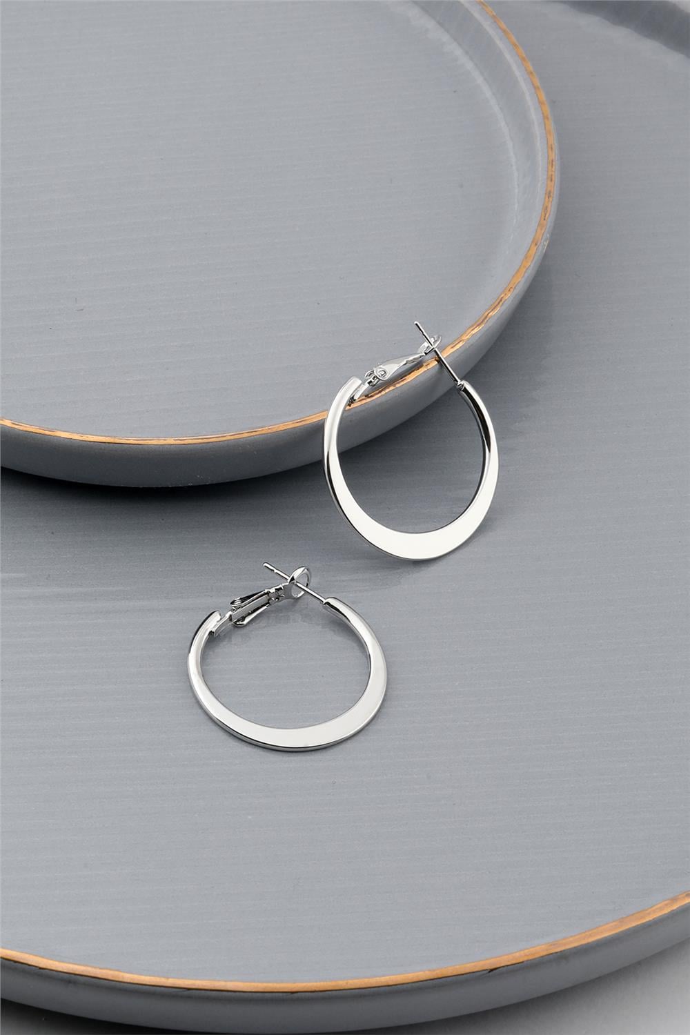 Halka Küpe Silver