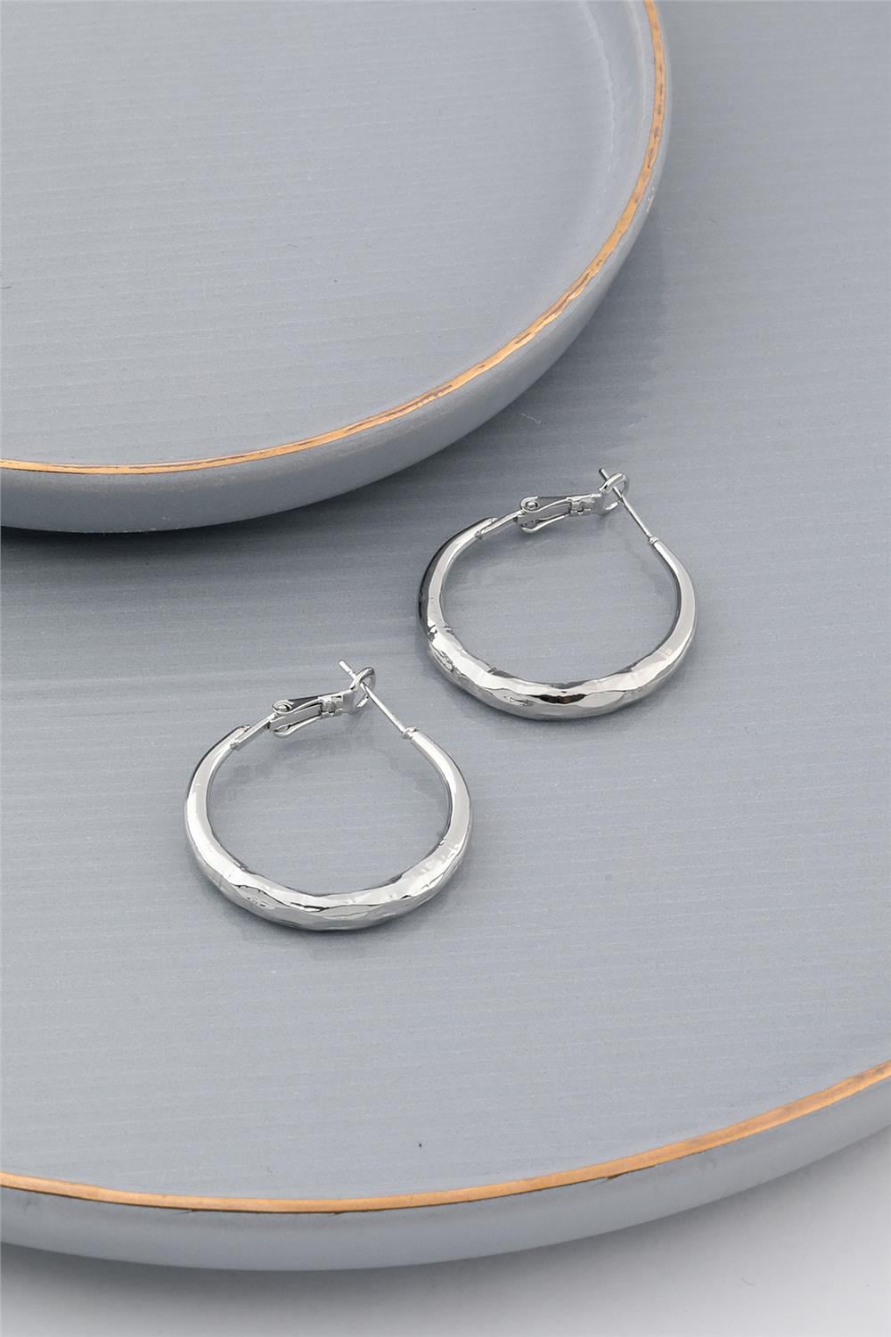 Halka Küpe Silver