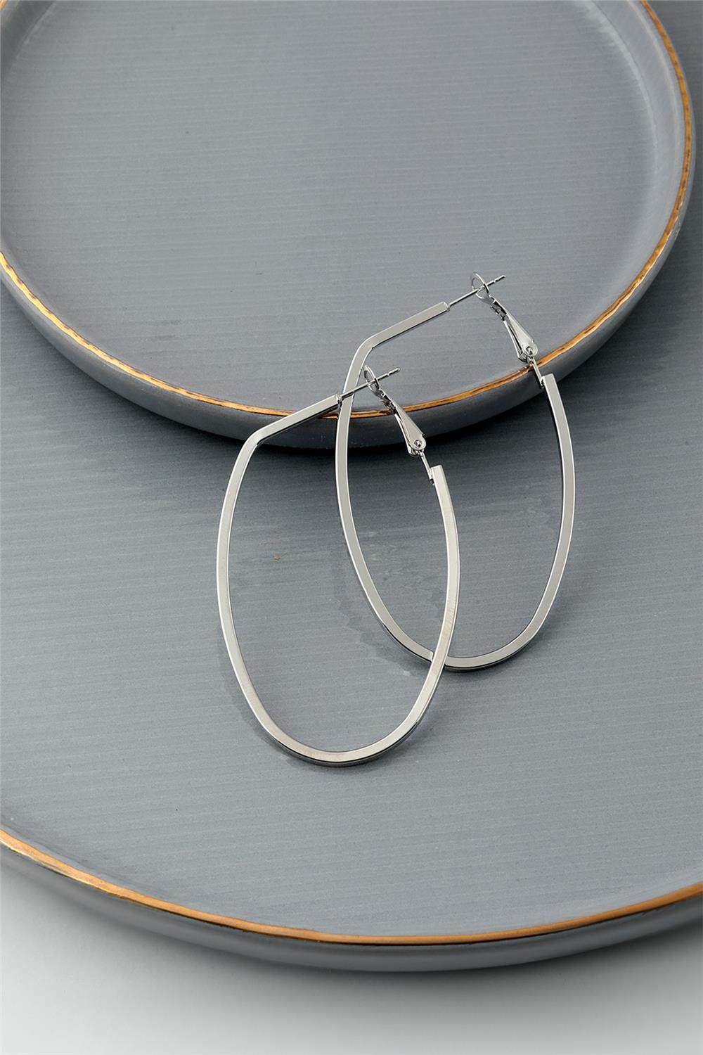 Halka Küpe Silver