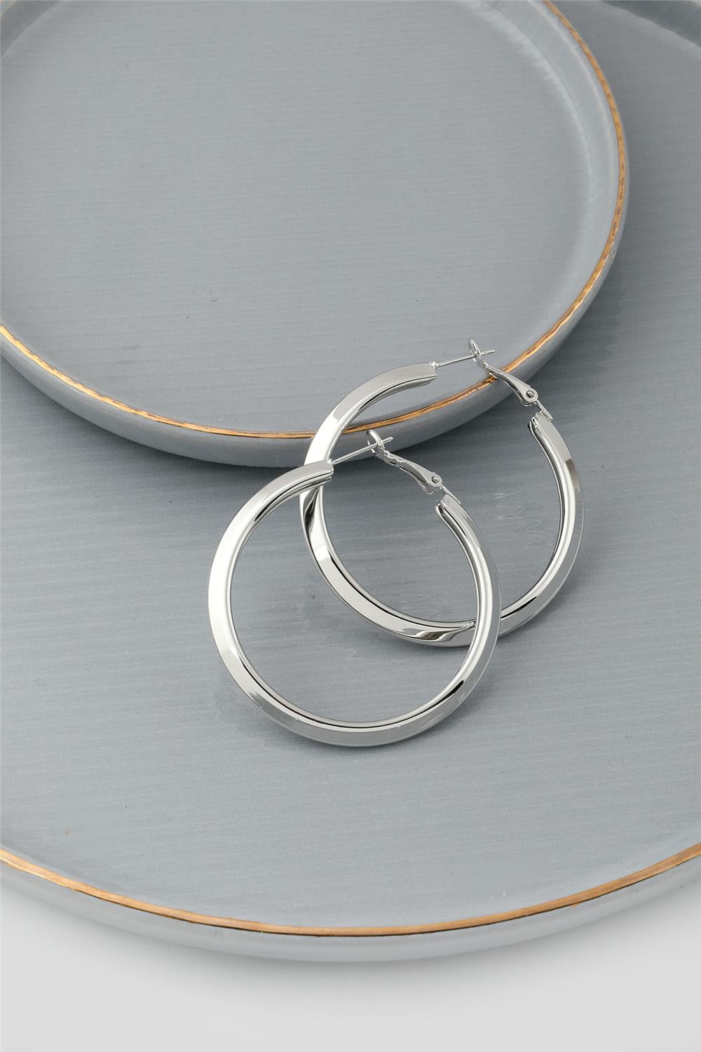 Halka Küpe Silver