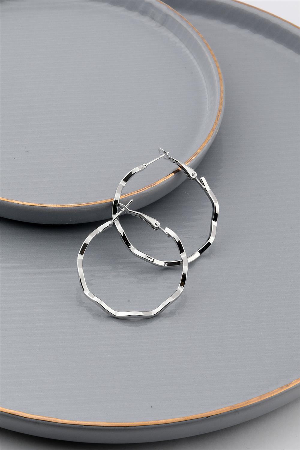 Halka Küpe Silver