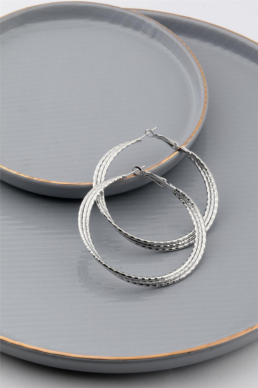 Halka Küpe Silver