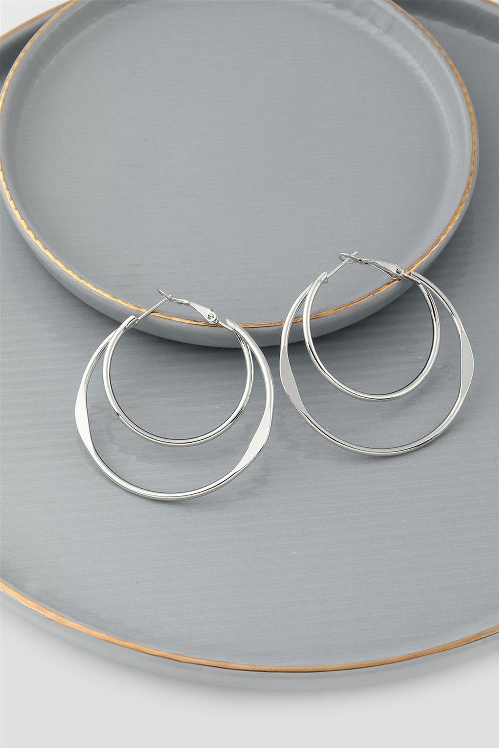 Halka Küpe Silver
