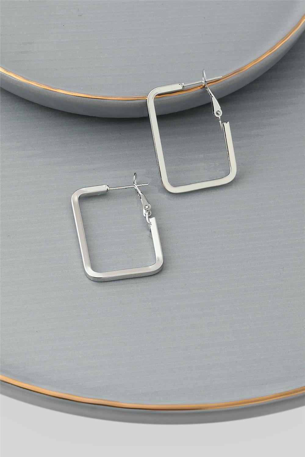 Halka Küpe Silver