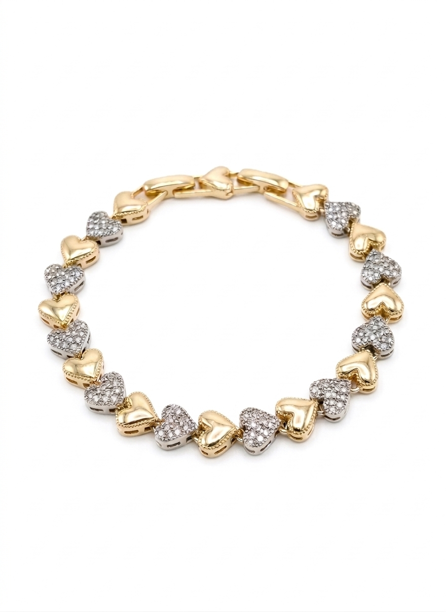 Kalp VIP 14K Bileklik