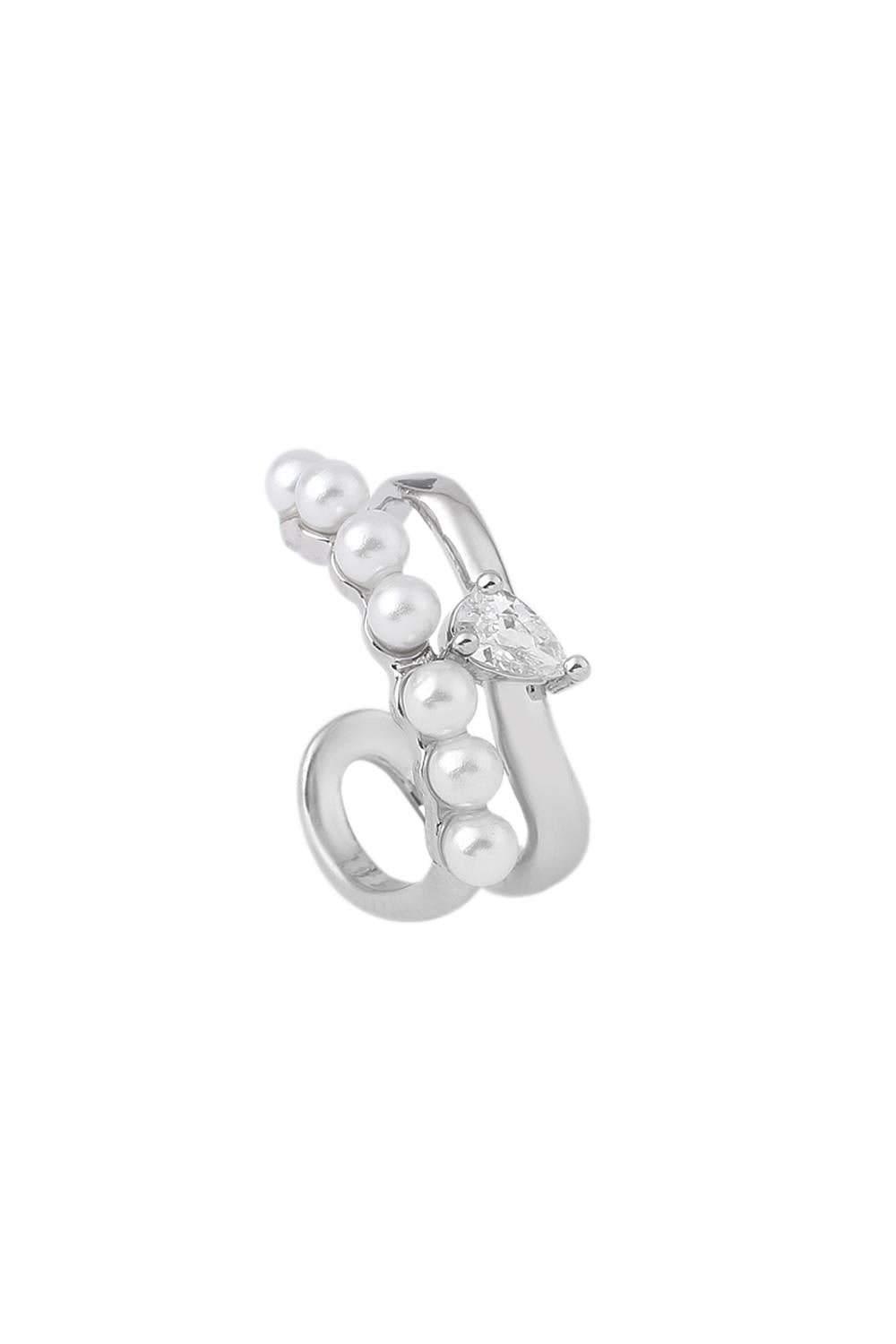 Kıkırdak Küpe Silver