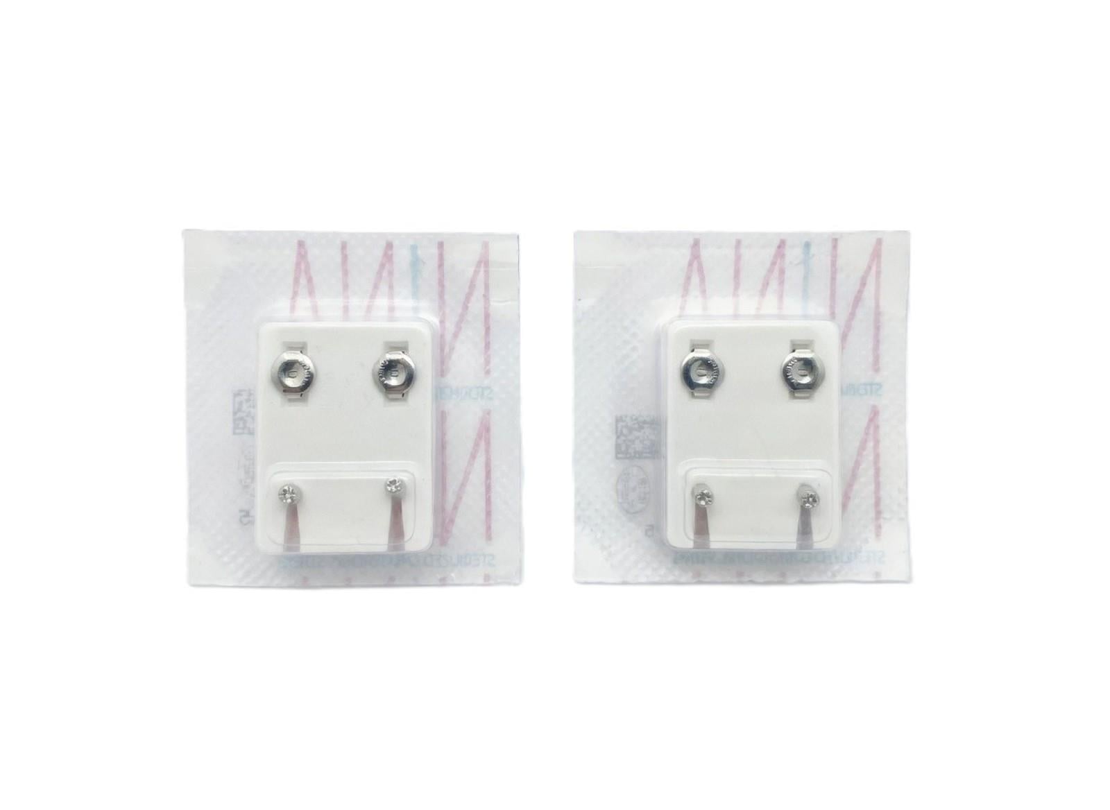 Taşlı Kulak Delme Küpesi 12li