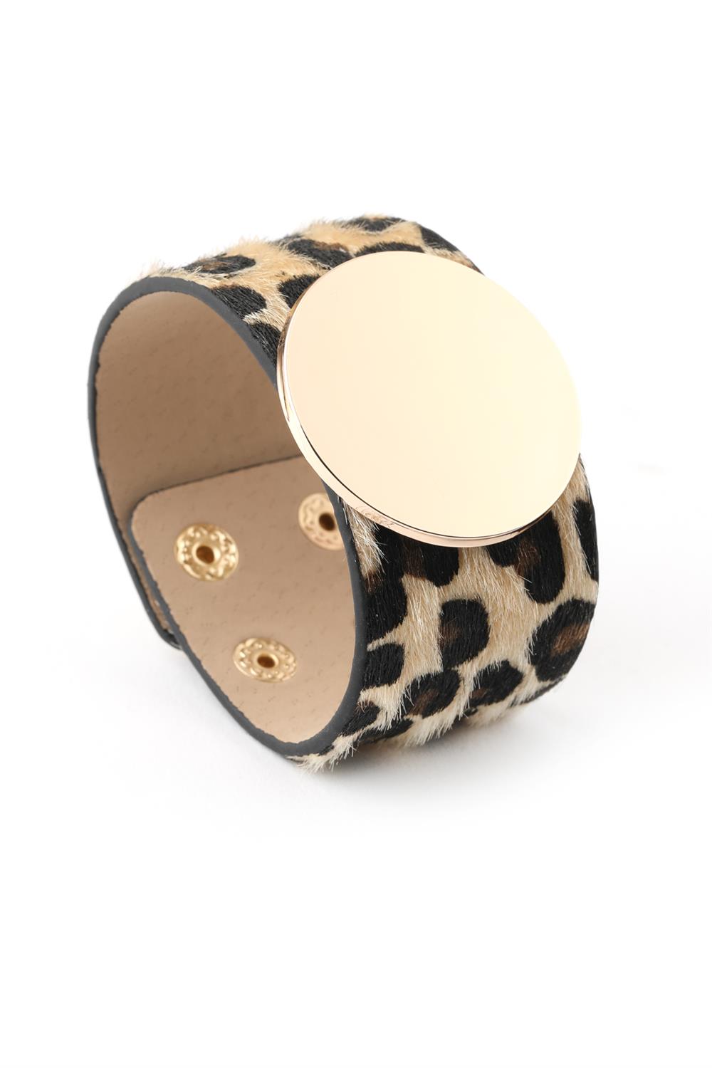 Leopar Bileklik Açık Ton