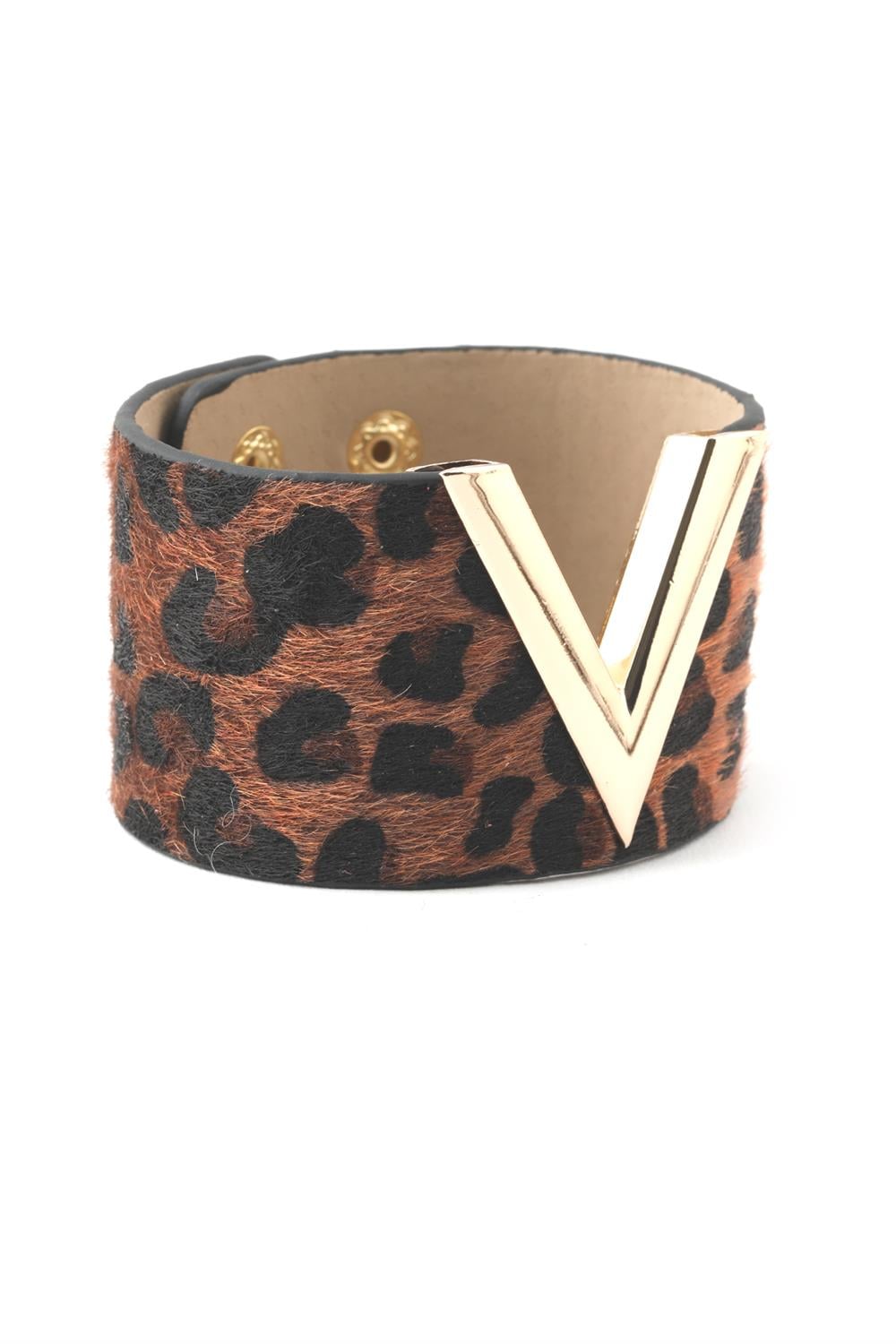 Leopar Bileklik Koyu Ton