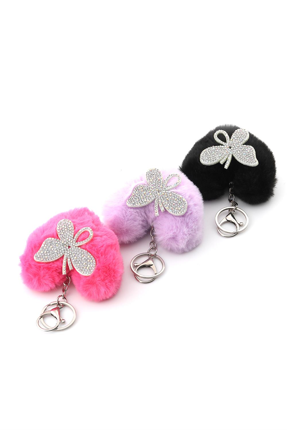 Peluş Anahtarlık 12li