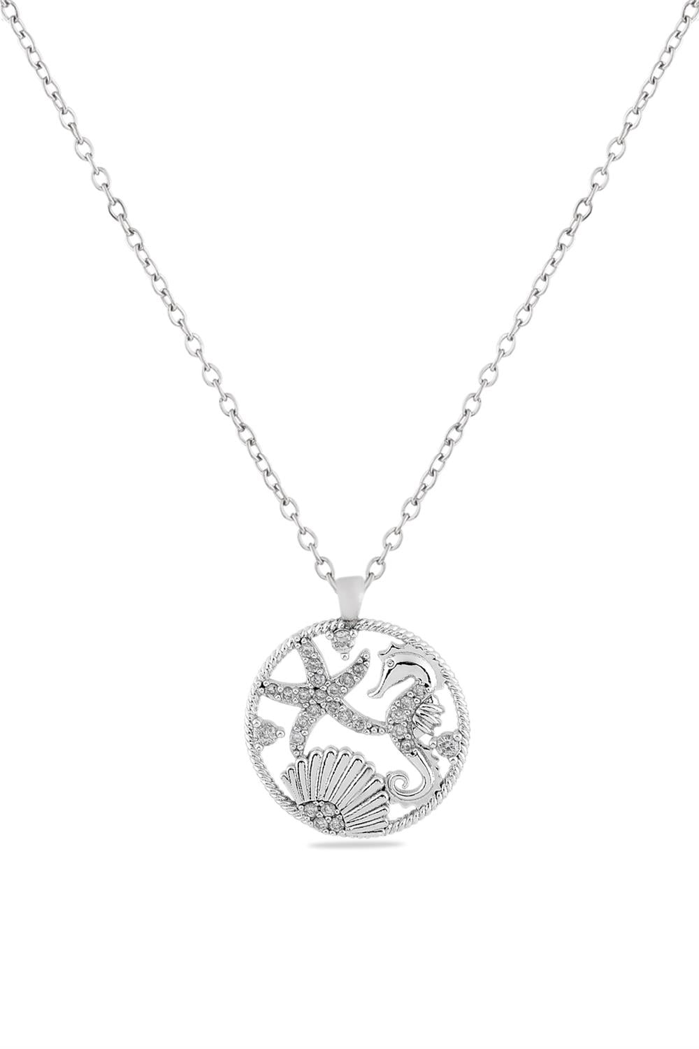 Şans Silver Zirkon Kolye