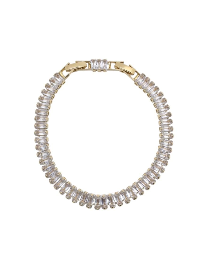 Su Yolu Çelik Kalın Bileklik GOLD 