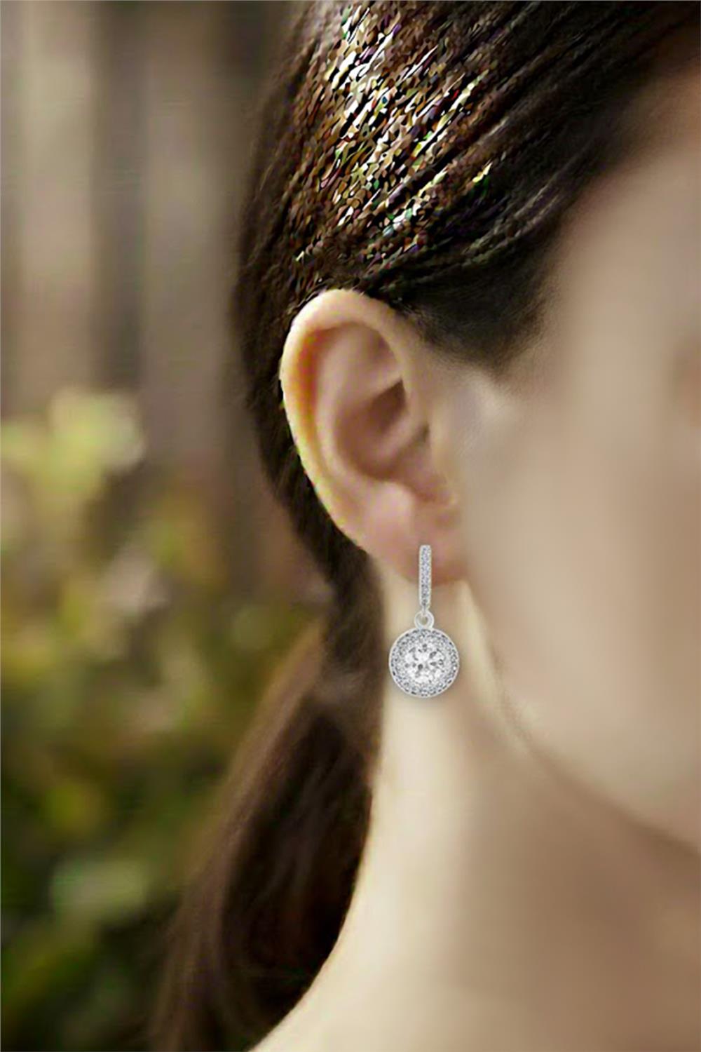 VIP 14K Küpe SILVER