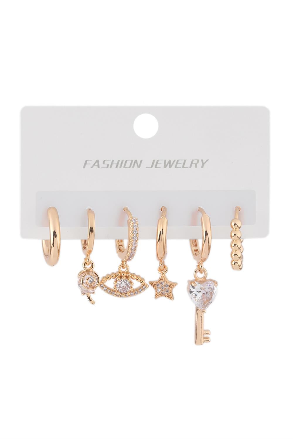 VIP Set Küpe Gold