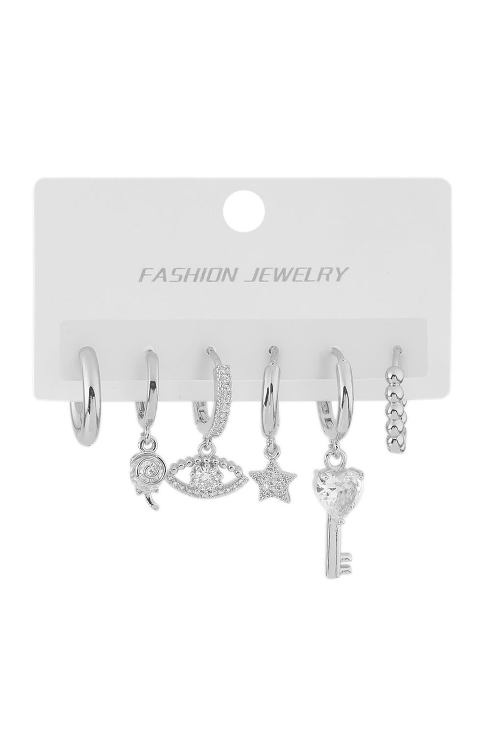 VIP Set Küpe Silver