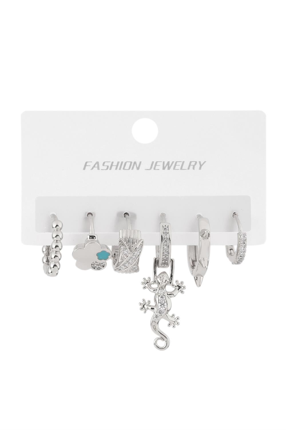 VIP Set Küpe Silver