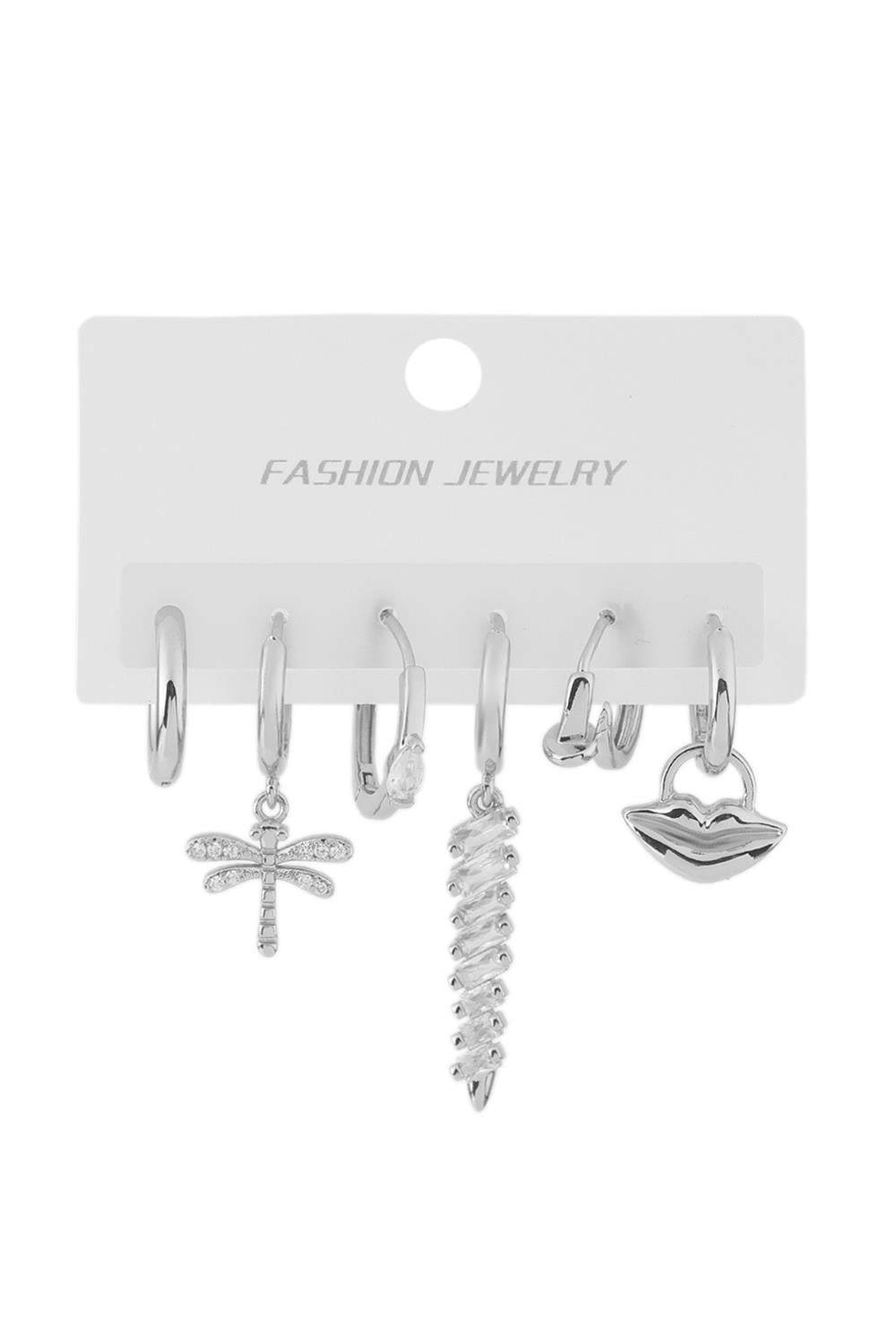 VIP Set Küpe Silver