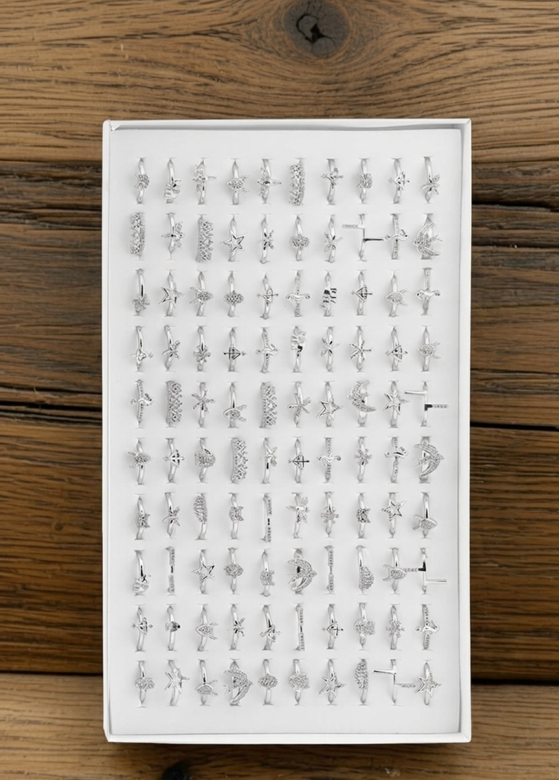 VIP Stant Yüzük SILVER 100 Adet