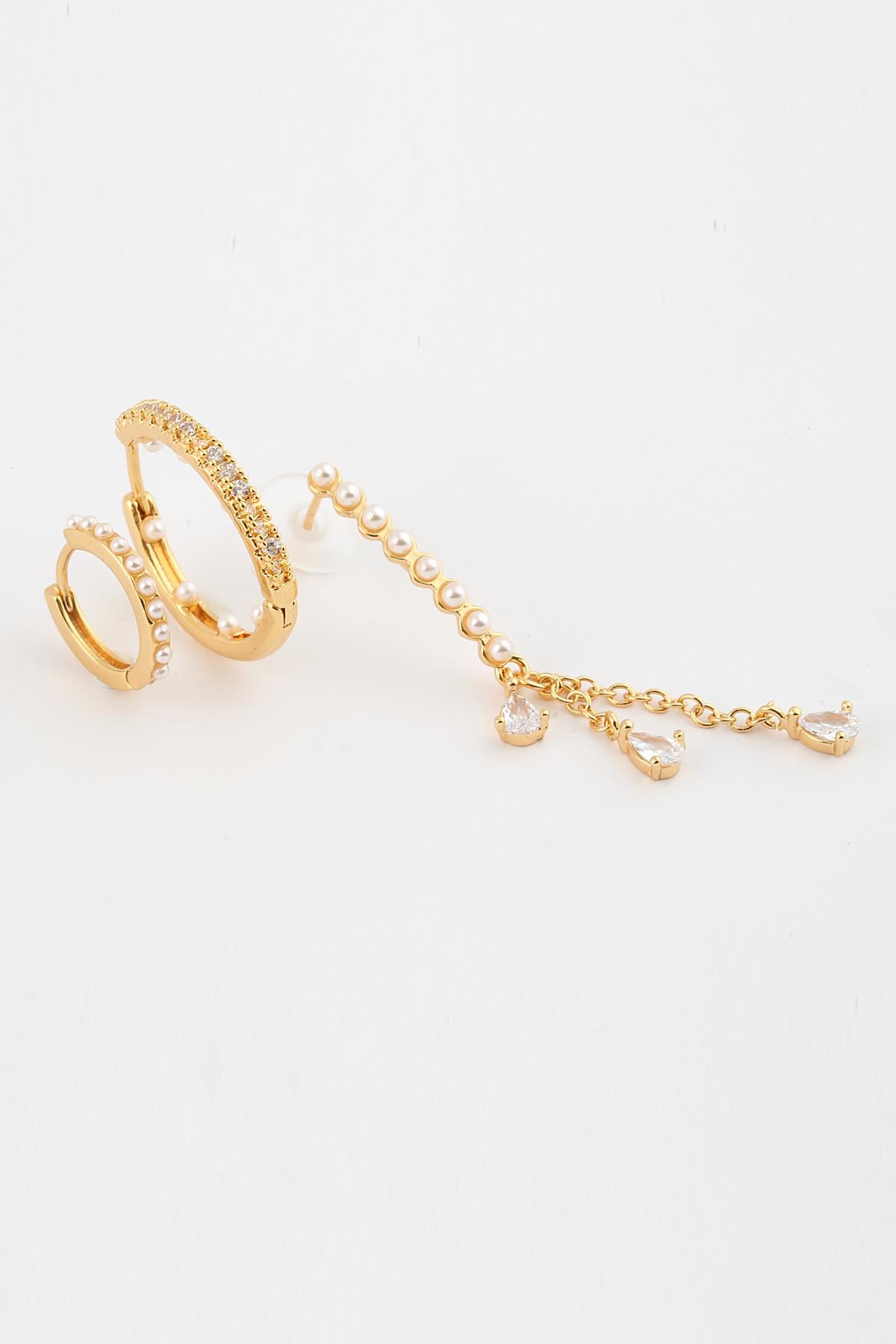 VIP Üçlü Set Küpe