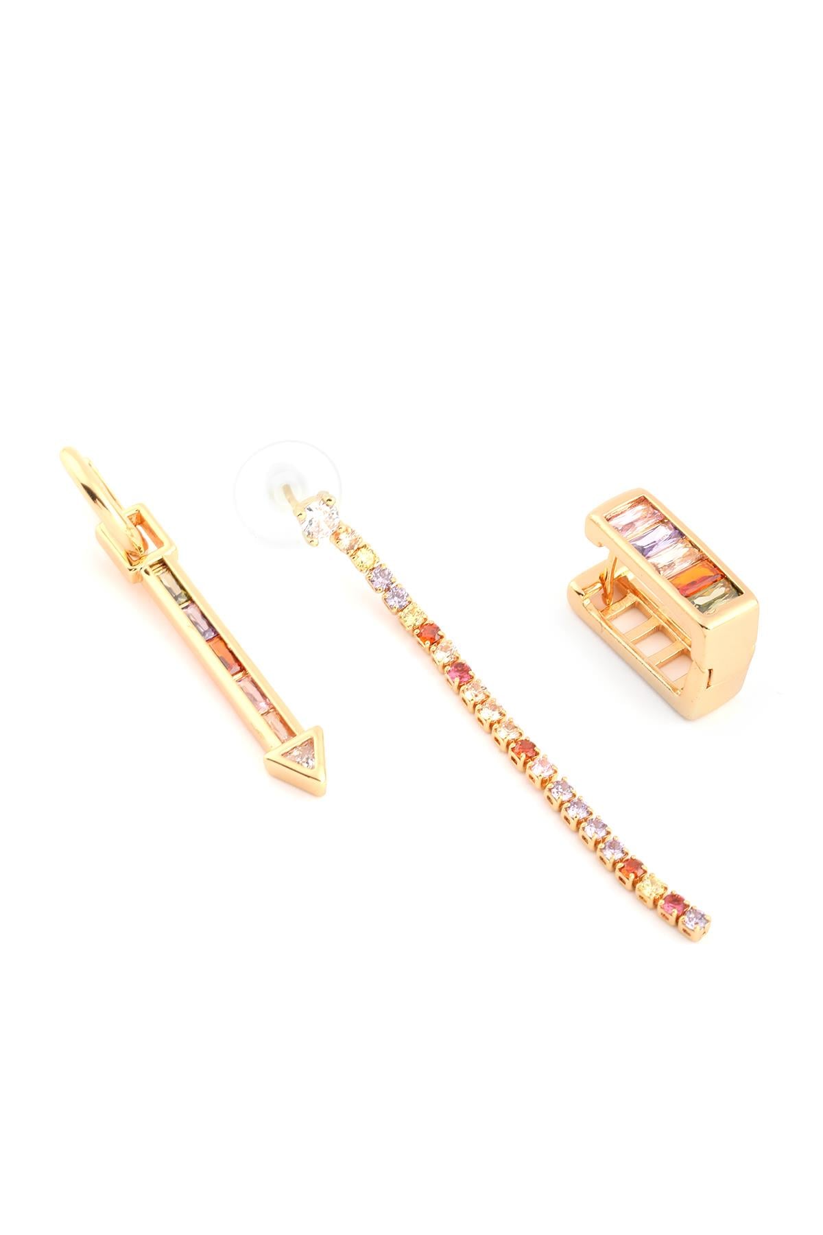 VIP Üçlü Set Küpe