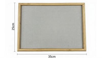 Ahşap Yüzük Tablası  25X35cm
