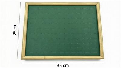 Ahşap Yüzük Tablası  25X35cm