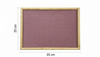 Ahşap Yüzük Tablası  25X35cm