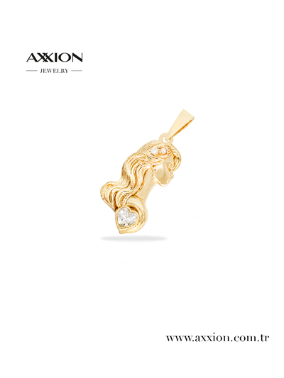 AXXION 14K Kolye Ucu GOLD
