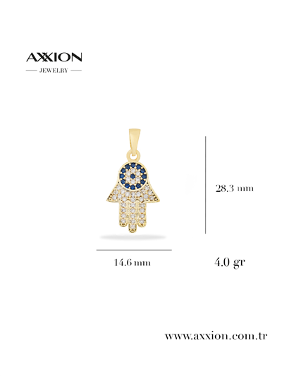 AXXION 14K Kolye Ucu GOLD