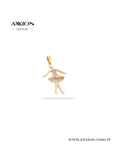 AXXION 14K Kolye Ucu GOLD