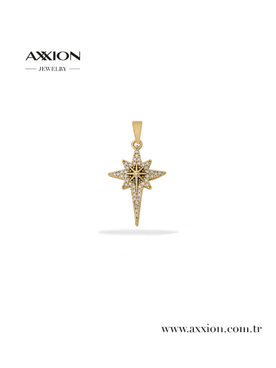AXXION 14K Kolye Ucu GOLD 12 Adet
