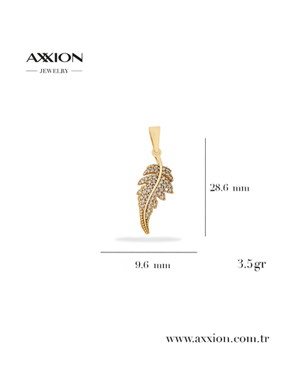 AXXION 14K Kolye Ucu GOLD