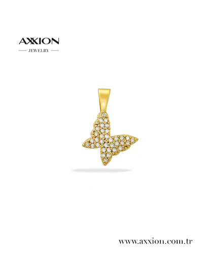 AXXION 14K Kolye Ucu GOLD 12 Adet