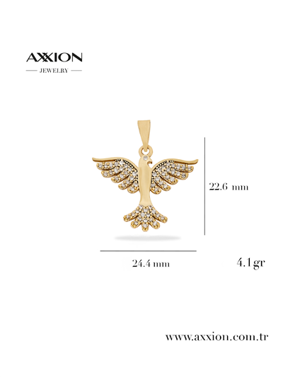AXXION 14K Kolye Ucu GOLD
