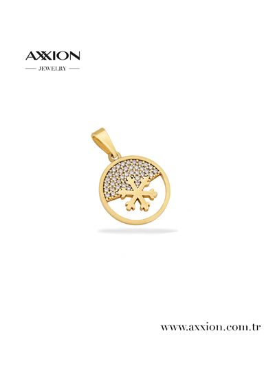 AXXION 14K Kolye Ucu GOLD