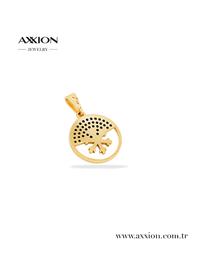 AXXION 14K Kolye Ucu GOLD