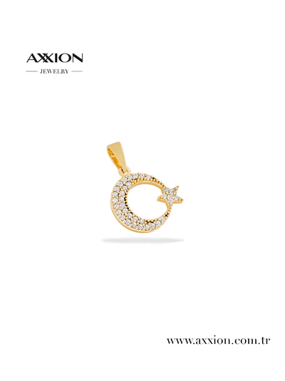 AXXION 14K Kolye Ucu GOLD