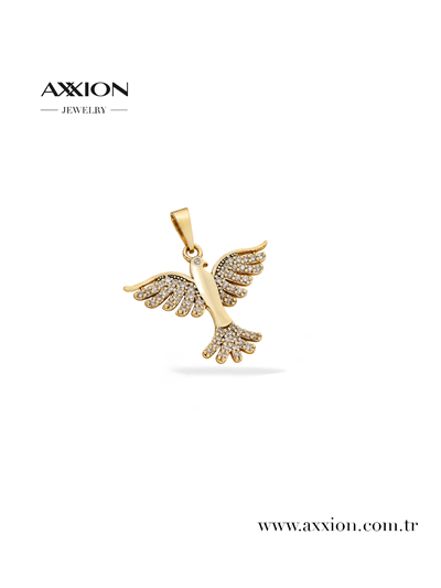 AXXION 14K Kolye Ucu GOLD