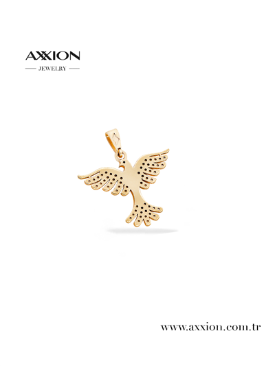AXXION 14K Kolye Ucu GOLD