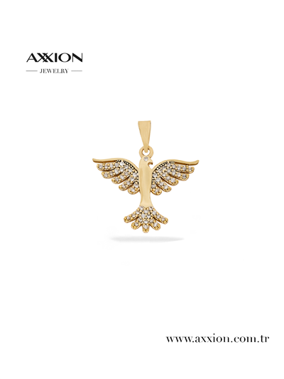 AXXION 14K Kolye Ucu GOLD 12 Adet