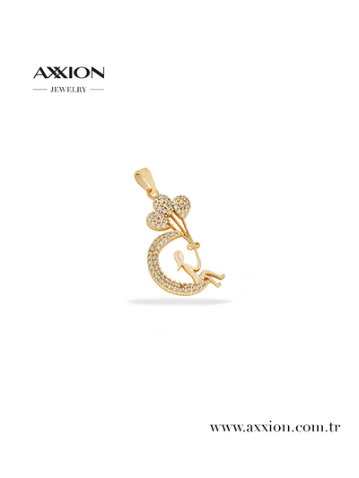 AXXION 14K Kolye Ucu GOLD