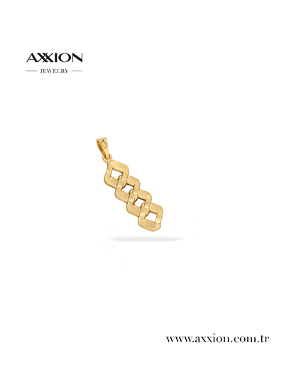 AXXION 14K Kolye Ucu GOLD