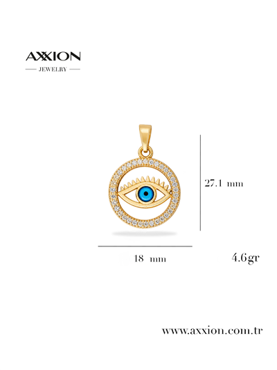 AXXION 14K Kolye Ucu GOLD