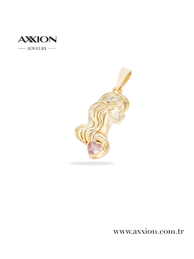 AXXION 14K Kolye Ucu GOLD