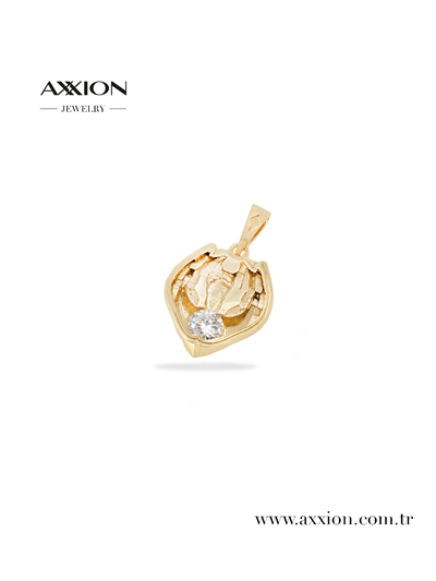 AXXION 14K Kolye Ucu GOLD
