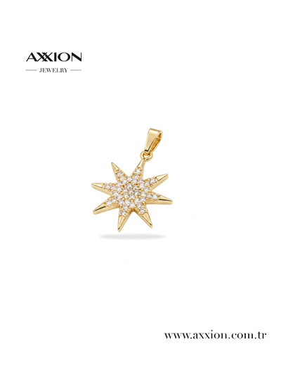 AXXION 14K Kolye Ucu GOLD