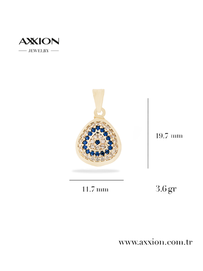 AXXION 14K Kolye Ucu GOLD