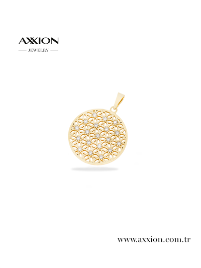 AXXION 14K Kolye Ucu GOLD
