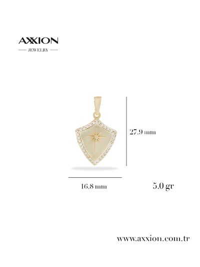 AXXION 14K Kolye Ucu GOLD